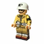 US Army 99th Infantry Division Military Police (MP) Officer (with Sunglasses) WWII - Custom Printed Brick Block Figure