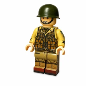 US Army 99th Infantry Division Thompson Gunner WWII - Custom Printed Brick Block Figure Us Army 99th Infantry Division Thompson Gunner Wwii Custom Printed Brick Block Figure