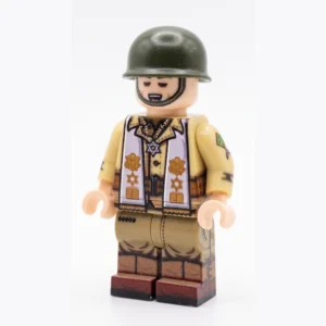 US Army Western Front Jewish Chaplain (Rabbi) WWII - Custom Printed Brick Block Figure Us Army Western Front Jewish Chaplain (rabbi) Wwii Custom Printed Brick Block Figure