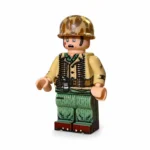 US Marine Corps (USMC) Machine Gunner / Ammo Bearer (Pacific Storm Series) WWII - Custom Printed Brick Block Figure