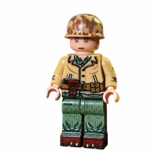 US Marine Corps (USMC) NCO with M1911 Pistol (Pacific Storm Series) WWII - Custom Printed Brick Block Figure Us Marine Corps (usmc) Nco With M1911 Pistol (pacific Storm Series) Wwii Custom Printed Brick Block Figure