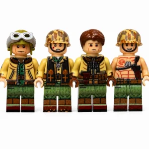 US Military Pacific Theater WWII - Custom Printed Brick Block Figure Us Military Pacific Theater Wwii Custom Printed Brick Block Figure