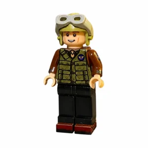 USAAF 100th Bombardment Group Pilot with Survival Vest (Masters of the Air) WWII - Custom Printed Brick Block Figure Usaaf 100th Bombardment Group Pilot With Survival Vest (masters Of The Air) Wwii Custom Printed Brick Block Figure