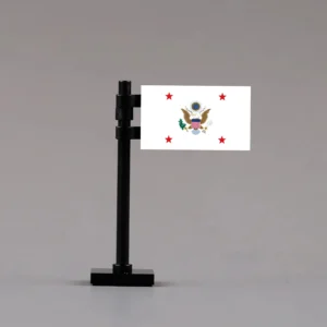 United States Assistant Secretary of War Flag Assembly (also known as the U.S. Assistant Secretary of the Army Flag) - Custom 3D Printed Miniature Accessory Parts Pieces for Brick Block Figures United States Assistant Secretary Of War Flag Assembly (also Known As The U.s. Assistant Secretary Of The Army Flag) Custom 3d Printed Miniature Accessory Parts Pieces For Brick Block Figures