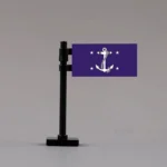 United States Secretary of the Navy Flag Assembly - Custom 3D Printed Miniature Accessory Parts Pieces for Brick Block Figures