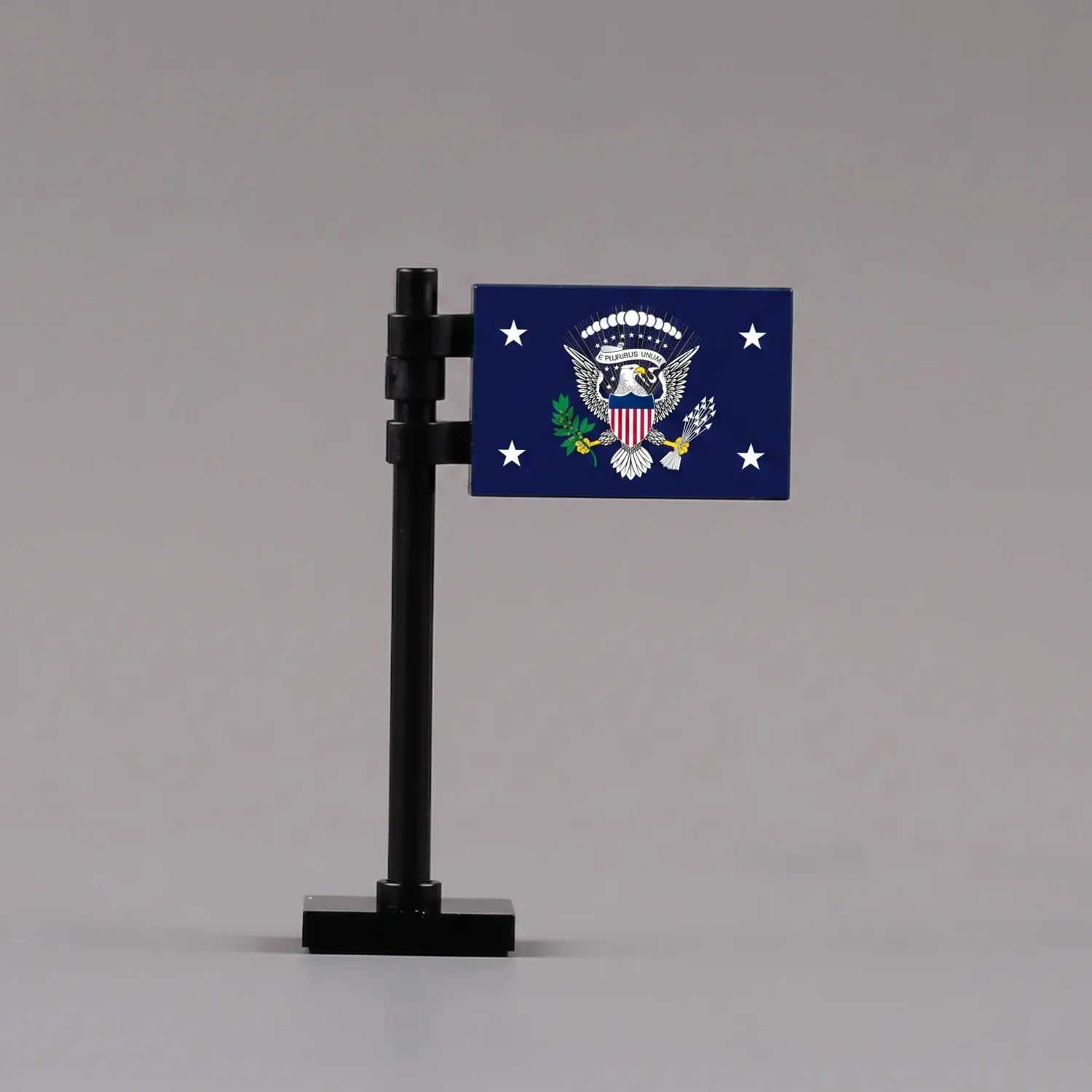Vice President Of The United States Flag Assembly Custom 3d Printed Miniature Accessory Parts Pieces For Brick Block Figures