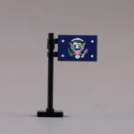 Vice President of the United States Flag Assembly - Custom 3D Printed Miniature Accessory Parts Pieces for Brick Block Figures