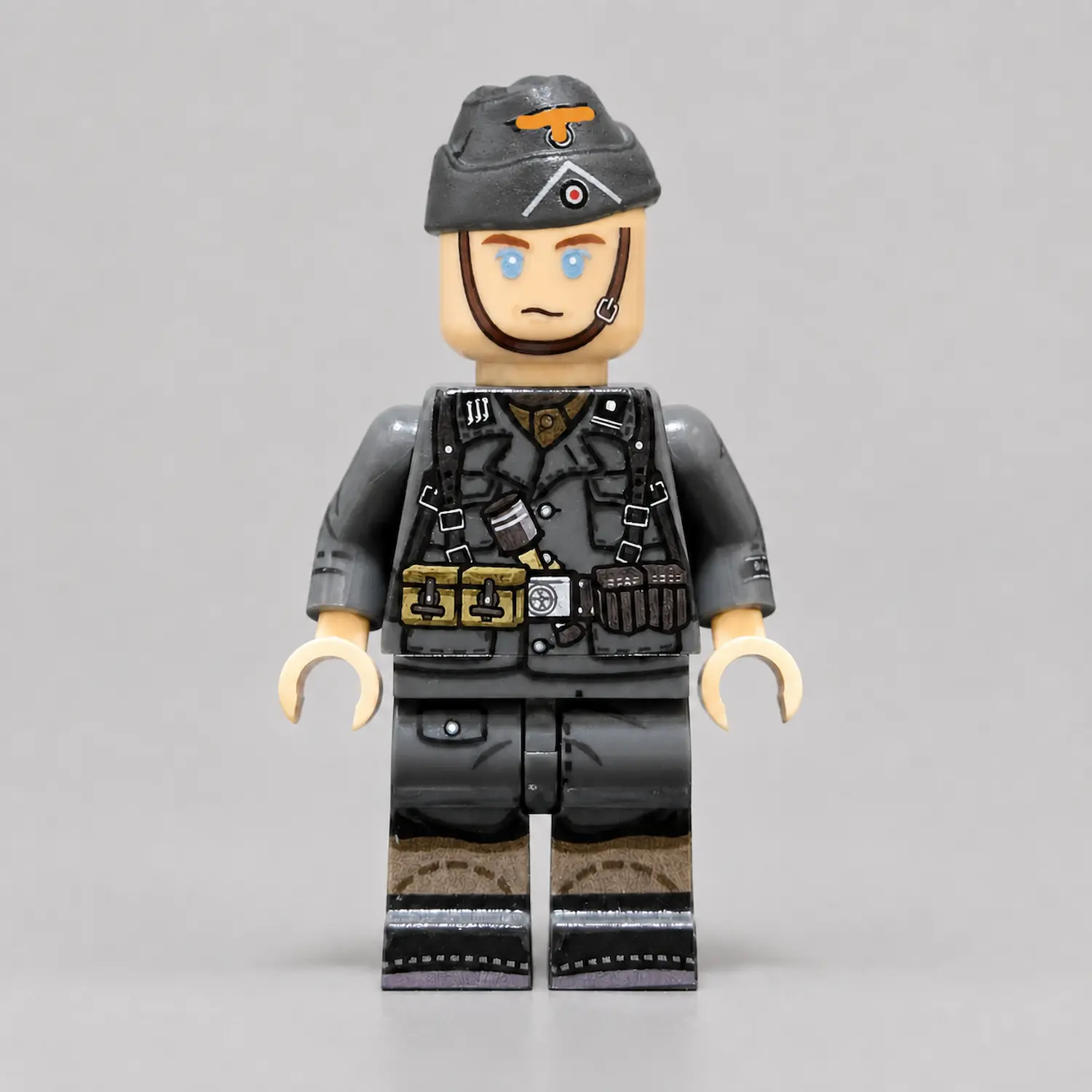 Waffen-SS British Volunteer (British Free Corps Britisches Freikorps - Three Lions Collar Tab Edition) WWII - Custom Printed Brick Block Figure Waffen Ss British Volunteer (british Free Corps Britisches Freikorps Three Lions Collar Tab Edition) Wwii Custom Printed Brick Block Figure