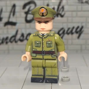 Wang Yanzhou Air Force Lieutenant Colonel Chinese Civil War Liberation War - Custom Printed Brick Block Figure Wang Yanzhou Air Force Lieutenant Colonel Chinese Civil War Liberation War Custom Printed Brick Block Figure