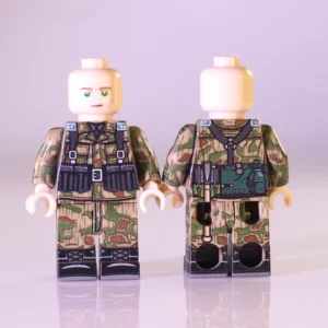 West German Federal Border Guard (Bundesgrenzschutz - BGS) Trooper Cold War - Custom Printed Brick Block Figure West German Federal Border Guard (bundesgrenzschutz Bgs) Trooper Cold War Custom Printed Brick Block Figure