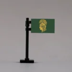Women's Army Corps (WAC) Flag Assembly - Custom 3D Printed Miniature Accessory Parts Pieces for Brick Block Figures