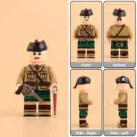 All Side Sof British Army Black Watch Officer (second Lieutenant) Wwi Custom Printed Brick Block Figure