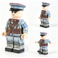 All Sides Of Allied Powers Beiyang Army Assault Soldier (shock Trooper) Wwi (republic Of China – Beiyang Government Vanguard) (without Cap) Custom Printed Brick Block Figure