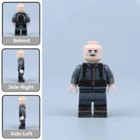 All Sides Of German Infantryman Wwi Custom Printed Brick Block Figure