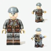 all sides of Imperial German Trench Sentry Support Infantryman WWI - Custom Printed Brick Block Figure All Sides Of Imperial German Trench Sentry Support Infantryman Wwi Custom Printed Brick Block Figure