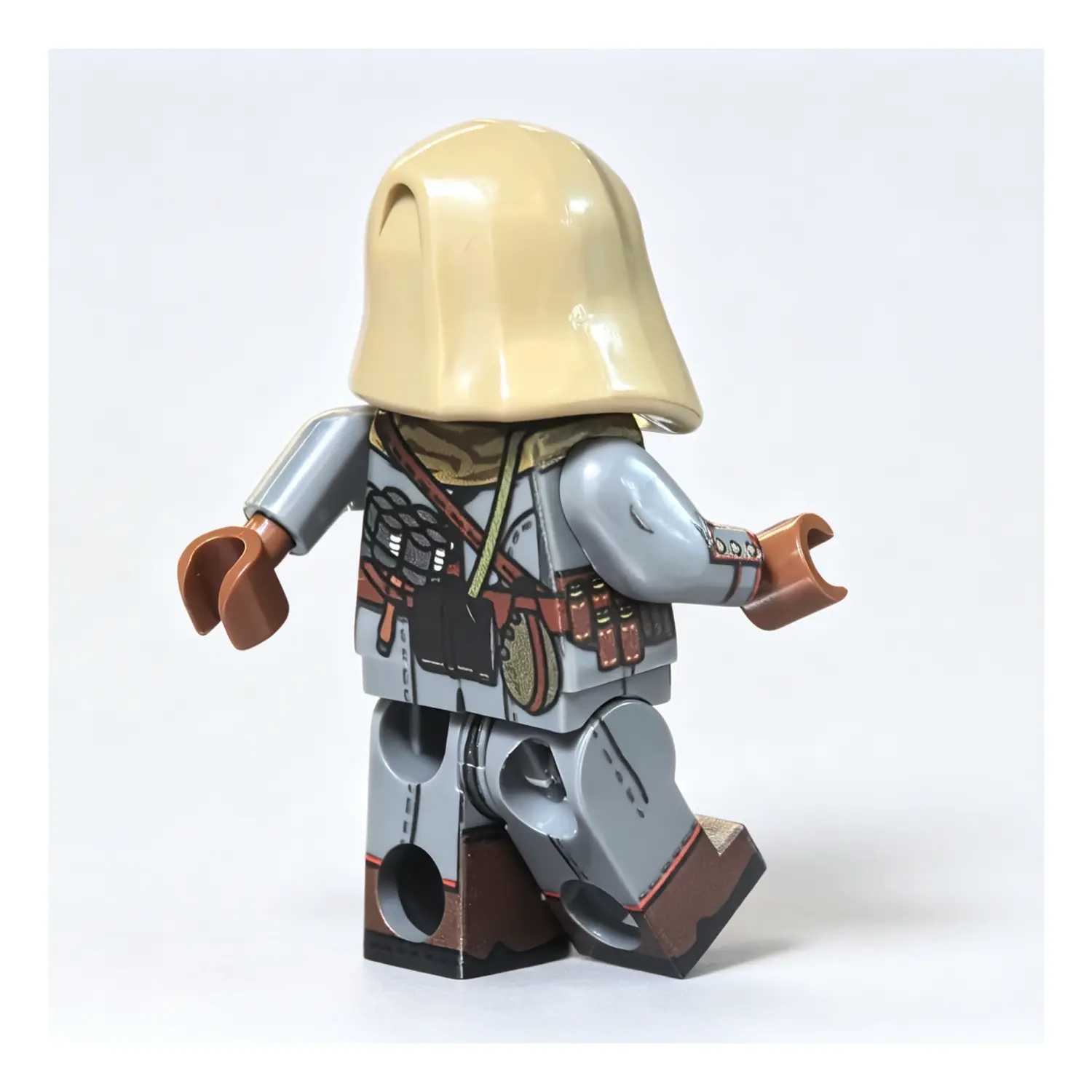 the back of German Anti-Tank Soldier with Gas Mask & Gear WWI - Custom Printed Brick Block Figure The Back Of German Anti Tank Soldier With Gas Mask & Gear Wwi Custom Printed Brick Block Figure