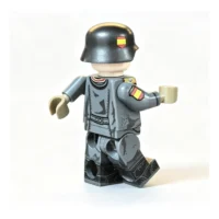 the back of Spanish Blue Division 1st Commander Agustín Muñoz Grandes (General Uniform Edition) WWII - Custom Printed Brick Block Figure The Back Of Spanish Blue Division 1st Commander Agustín Muñoz Grandes (general Uniform Edition) Wwii Custom Printed Brick Block Figure