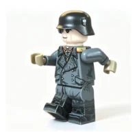 the left side of Spanish Blue Division 1st Commander Agustín Muñoz Grandes (General Uniform Edition) WWII - Custom Printed Brick Block Figure walking The Left Side Of Spanish Blue Division 1st Commander Agustín Muñoz Grandes (general Uniform Edition) Wwii Custom Printed Brick Block Figure Walking