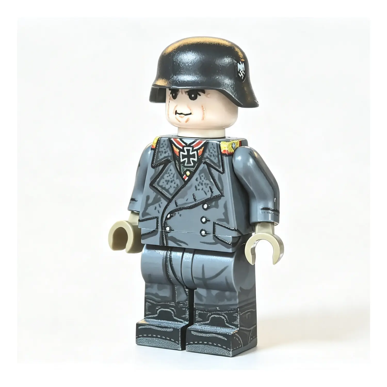 the left side of Spanish Blue Division 1st Commander Agustín Muñoz Grandes (General Uniform Edition) WWII - Custom Printed Brick Block Figure The Left Side Of Spanish Blue Division 1st Commander Agustín Muñoz Grandes (general Uniform Edition) Wwii Custom Printed Brick Block Figure
