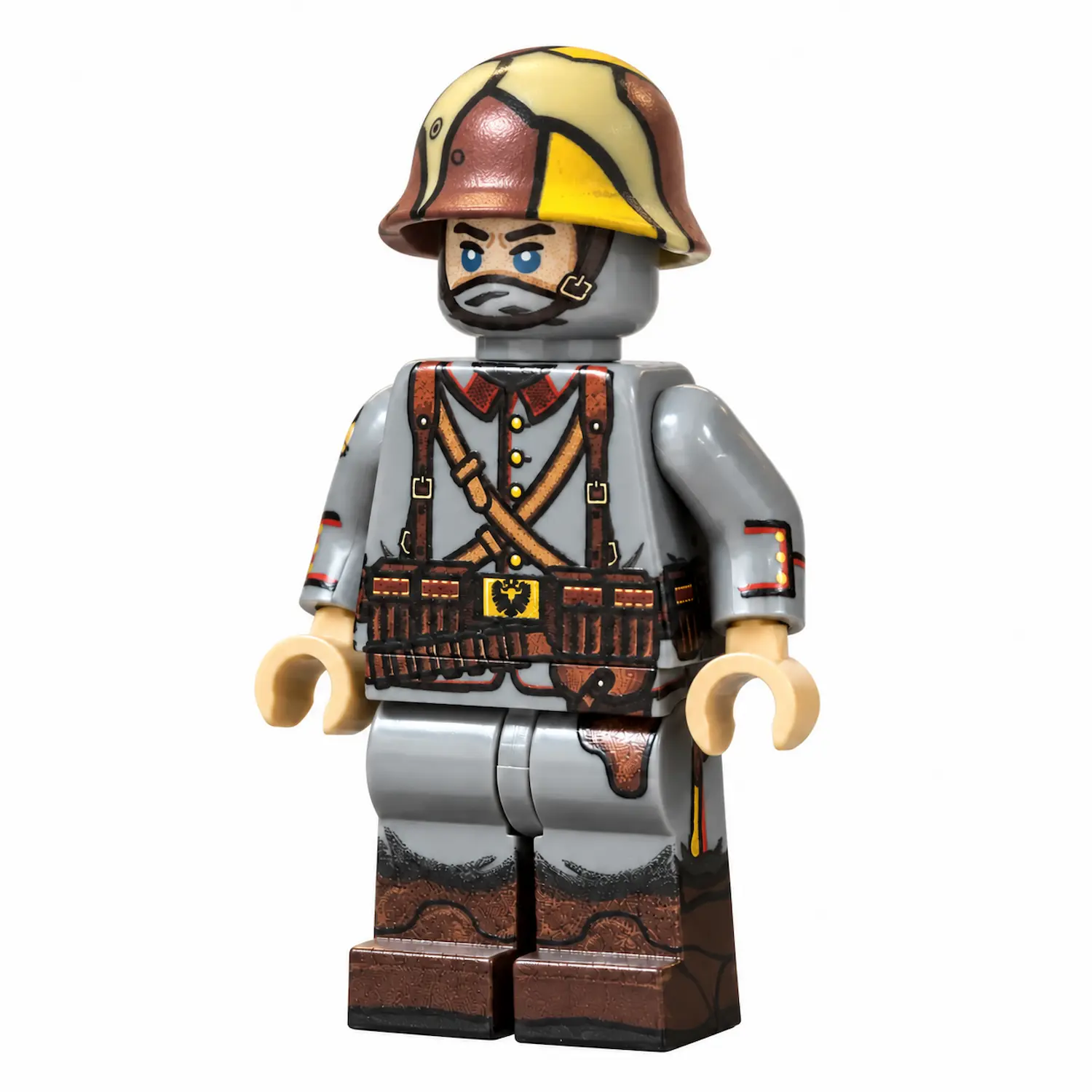 Austro-Hungarian Empire Assault Trooper (Sturmtrupp Trench Raider) WWI - Custom Printed Brick Block Figure Austro Hungarian Empire Assault Trooper (sturmtrupp Trench Raider) Wwi Custom Printed Brick Block Figure