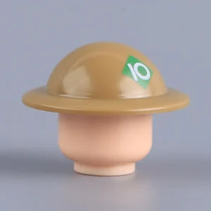 British Brodie Helmet (Manchester Regiment) - Custom 3D Printed Miniature Accessory Parts Pieces for Brick Block Figures British Brodie Helmet (manchester Regiment) Custom 3d Printed Miniature Accessory Parts Pieces For Brick Block Figures