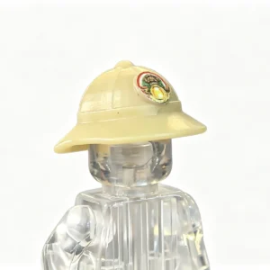British Royal Marines Pith Helmet (Wolseley Pattern) - Custom 3D Printed Miniature Accessory Parts Pieces for Brick Block Figures British Royal Marines Pith Helmet (wolseley Pattern) Custom 3d Printed Miniature Accessory Parts Pieces For Brick Block Figures