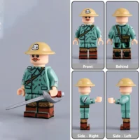 British Royal Scots Greys (Front Side and Rear Views) WWI – Custom Printed Brick Block Figure British Royal Scots Greys (front Side And Rear Views) Wwi – Custom Printed Brick Block Figure