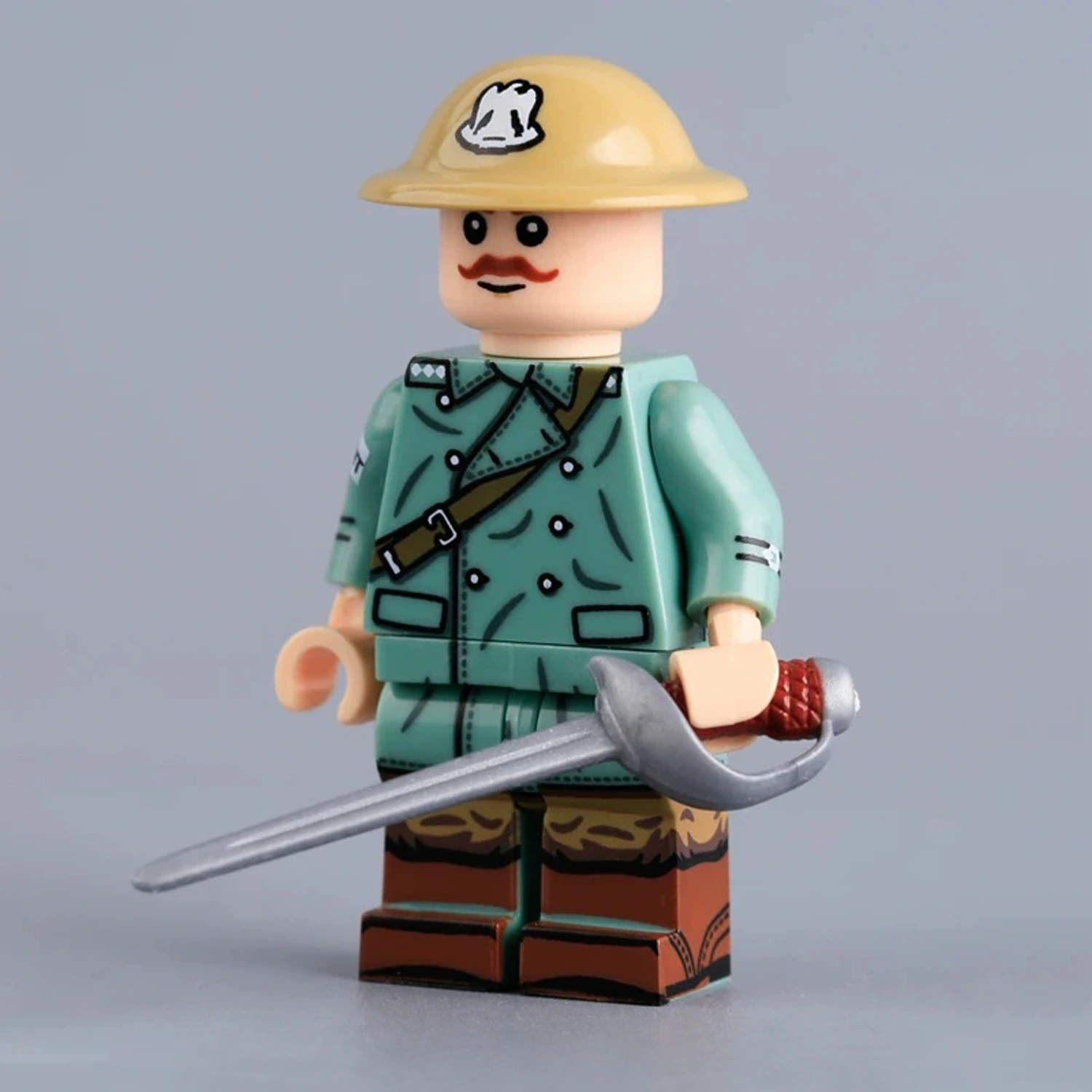British Royal Scots Greys (Sword Pose) WWI – Custom Printed Brick Block Figure British Royal Scots Greys (sword Pose) Wwi – Custom Printed Brick Block Figure