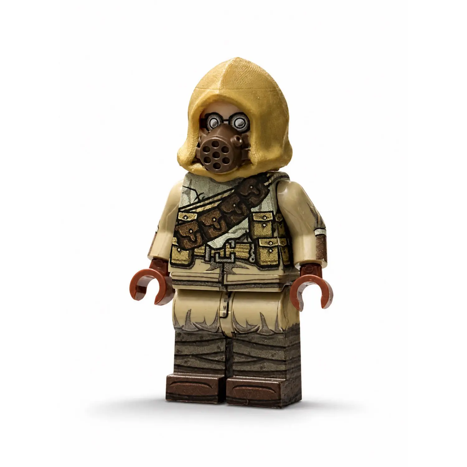 British Tank Hunter (Gas Mask & Hood) WWI - Custom Printed Brick Block Figure British Tank Hunter (gas Mask & Hood) Wwi Custom Printed Brick Block Figure