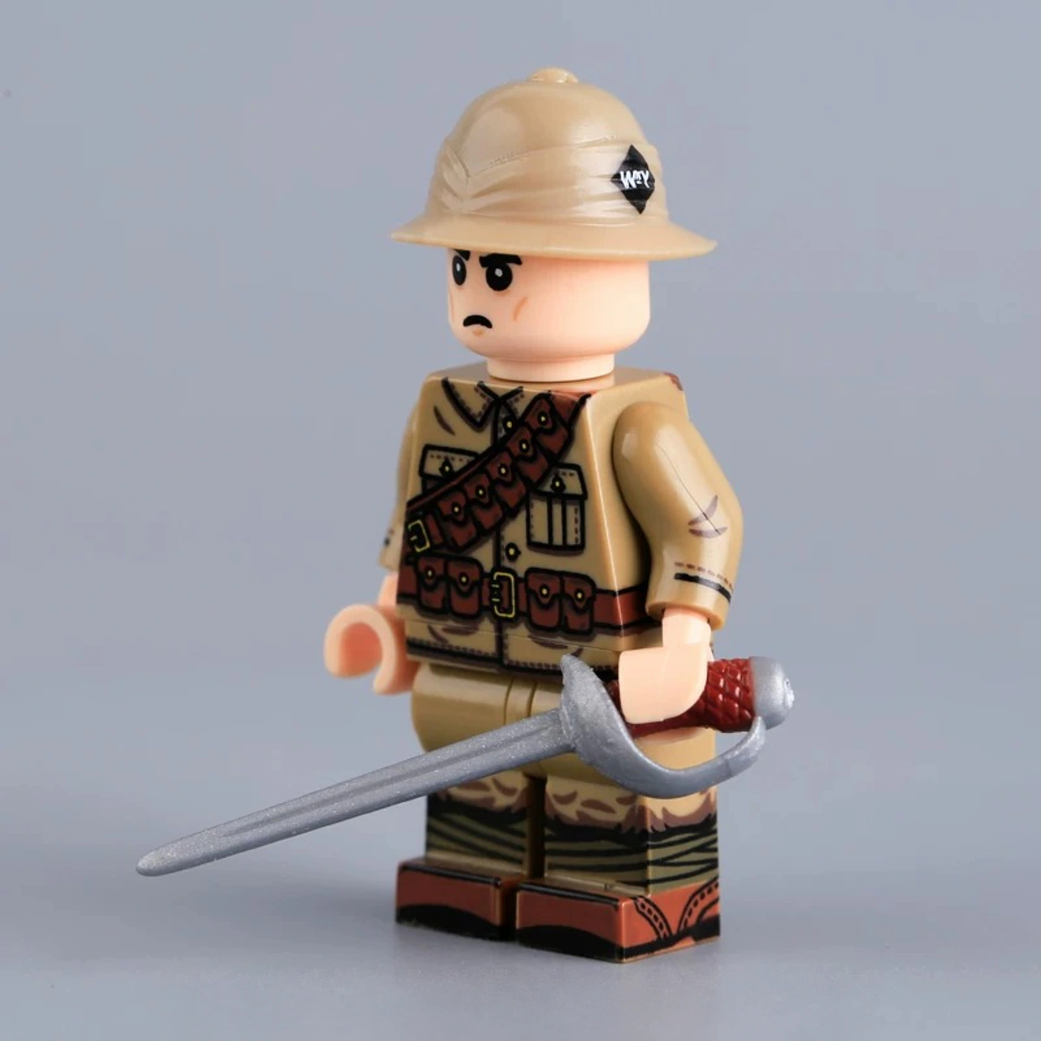 British Warwickshire Yeomanry Cavalry (Sword Pose) WWI – Custom Printed Brick Block Figure British Warwickshire Yeomanry Cavalry (sword Pose) Wwi – Custom Printed Brick Block Figure