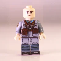 Chinese Anti-Aircraft Gunner (Binoculars and Pouches) Republican Era Front View – Custom Printed Brick Block Figure Chinese Anti Aircraft Gunner (binoculars And Pouches) Republican Era Front View – Custom Printed Brick Block Figure