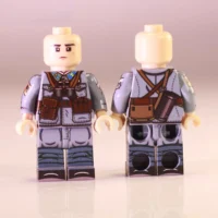 Chinese Anti-Aircraft Gunner (Binoculars and Pouches) Republican Era Front and Rear Views – Custom Printed Brick Block Figure Chinese Anti Aircraft Gunner (binoculars And Pouches) Republican Era Front And Rear Views – Custom Printed Brick Block Figure