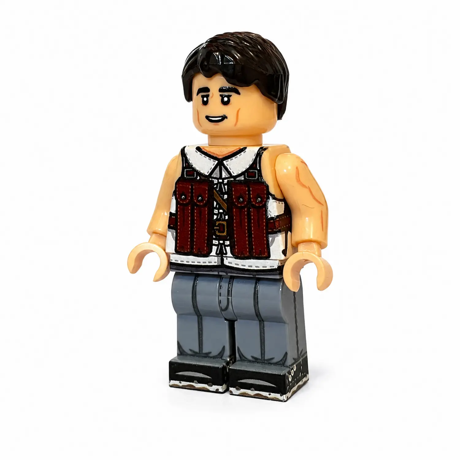 Chinese County Local Militia County Battalion Assaulter (with Chest Rig) Anti-Japanese War Forces - Custom Printed Brick Block Figure Chinese County Local Militia County Battalion Assaulter (with Chest Rig) Anti Japanese War Forces Custom Printed Brick Block Figure