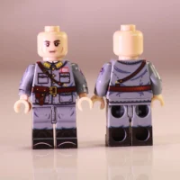 Chinese General Wang Mingzhang Second Sino-Japanese War Front and Rear Views – Custom Printed Brick Block Figure Chinese General Wang Mingzhang Second Sino Japanese War Front And Rear Views – Custom Printed Brick Block Figure