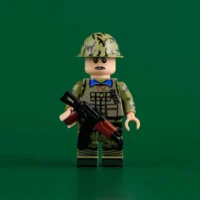 Chinese PLA Soldier (Moustache and Tan Vest, Armed Pose) Vietnam War 1985 – Custom Printed Brick Block Figure Chinese Pla Soldier (moustache And Tan Vest, Armed Pose) Vietnam War 1985 – Custom Printed Brick Block Figure