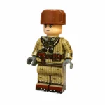 Chinese PVA Winter Commander / Scout (with Binoculars) Korean War - Custom Printed Brick Block Figure