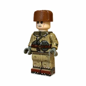 Chinese PVA Winter Machine Gunner (with Pan Magazine Pouch) Korean War - Custom Printed Brick Block Figure Chinese Pva Winter Machine Gunner (with Pan Magazine Pouch) Korean War Custom Printed Brick Block Figure