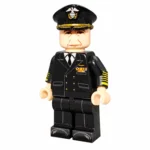 Fleet Admiral Ernest J. King WWII - Custom Printed Brick Block Figure