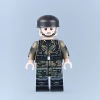 German Air Force Camouflage Paratrooper (Standard Rifleman) - Custom Printed Brick Block Figure German Air Force Camouflage Paratrooper (Standard Rifleman) - Custom Printed Brick Block Figure