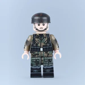 German Air Force Camouflage Paratrooper (Standard Rifleman) - Custom Printed Brick Block Figure German Air Force Camouflage Paratrooper (Standard Rifleman) - Custom Printed Brick Block Figure