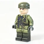 German Fallschirmjäger (Paratrooper) Fortress Assault Rifleman (Kar98k) Battle of France WWII - Custom Printed Brick Block Figure