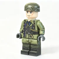 German Fallschirmjäger (Paratrooper) Fortress Assault Rifleman (Kar98k) Battle of France WWII - Custom Printed Brick Block Figure German Fallschirmjäger (paratrooper) Fortress Assault Rifleman (kar98k) Battle Of France Wwii Custom Printed Brick Block Figure