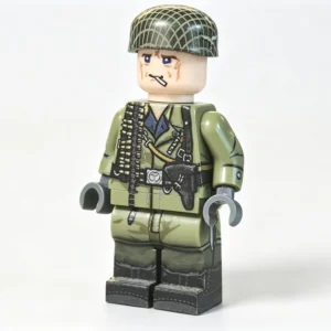 German Fallschirmjäger (Paratrooper) Fortress Machine Gun Assaulter Battle of France WWII - Custom Printed Brick Block Figure German Fallschirmjäger (paratrooper) Fortress Machine Gun Assaulter Battle Of France Wwii Custom Printed Brick Block Figure
