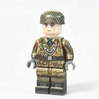 German Fallschirmjäger (Paratrooper) Military Police - Splinter Camouflage WWII - Custom Printed Brick Block Figure German Fallschirmjäger (paratrooper) Military Police Splinter Camouflage Wwii Custom Printed Brick Block Figure