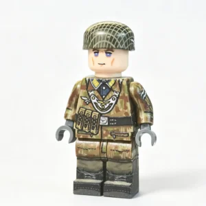 German Fallschirmjäger (Paratrooper) Military Police - Splinter Camouflage WWII - Custom Printed Brick Block Figure German Fallschirmjäger (paratrooper) Military Police Splinter Camouflage Wwii Custom Printed Brick Block Figure