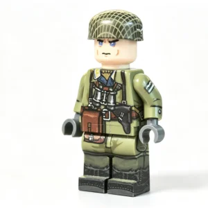 German Fallschirmjäger (Paratrooper) Second Lieutenant Battle of Narvik (Early Green Smock) WWII - Custom Printed Brick Block Figure German Fallschirmjäger (paratrooper) Second Lieutenant Battle Of Narvik (early Green Smock) Wwii Custom Printed Brick Block Figure
