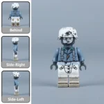 German Luftwaffe Field Division Soldier Eastern Front Winter Combat WWII - Custom Printed Brick Block Figure