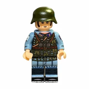 German Luftwaffe Flak Regiment 42 Commander (Blue-Grey Uniform) WWII - Custom Printed Brick Block Figure German Luftwaffe Flak Regiment 42 Commander (blue Grey Uniform) Wwii Custom Printed Brick Block Figure