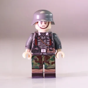 German Normandy Soldier (Green Camouflage Trousers) WWII - Custom Printed Brick Block Figure German Normandy Soldier (green Camouflage Trousers) Wwii Custom Printed Brick Block Figure