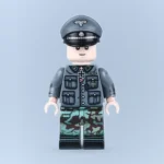 German "Prinz Eugen" Mountain Division Commander WWII - Custom Printed Brick Block Figure